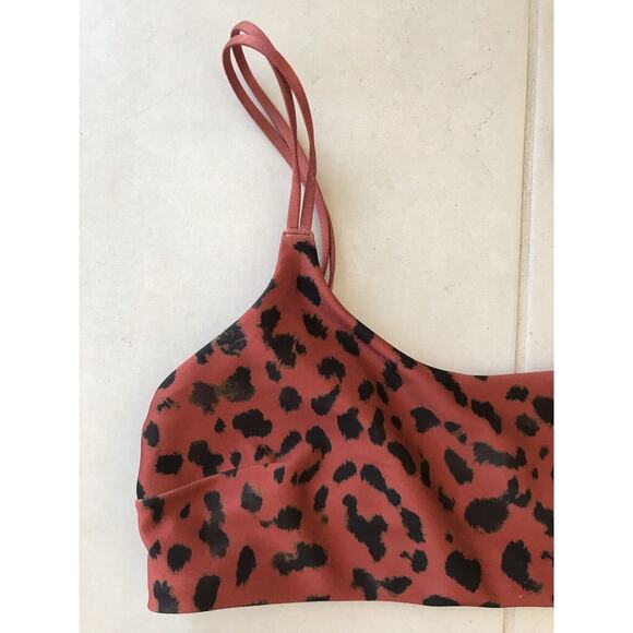 H&M Bikini Set Multicolor Animal Print Swimwear FLAWS - Picture 2 of 10